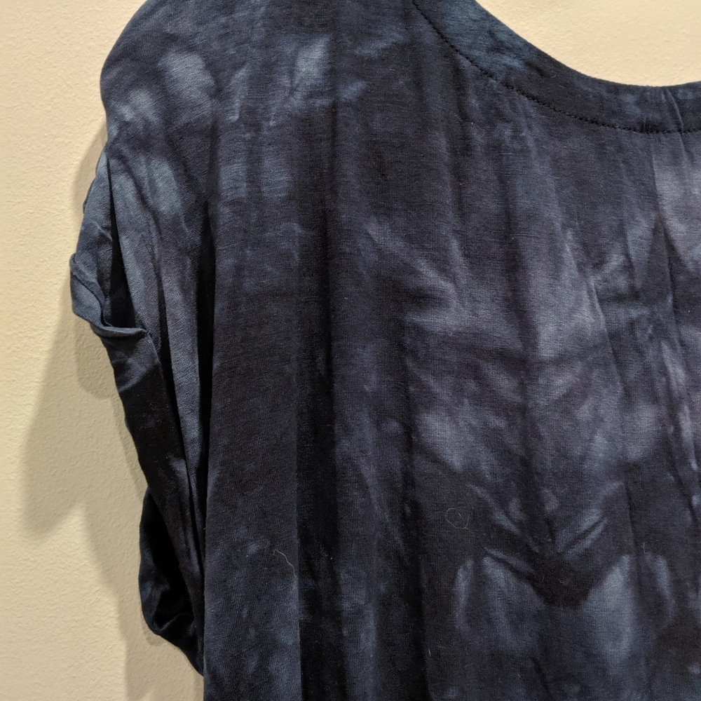 Blue tye dye t-shirt